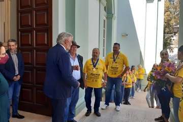 Recepción al Rocasa Gran Canaria por la ULPGC y firma de un convenio de colaboración/TA.